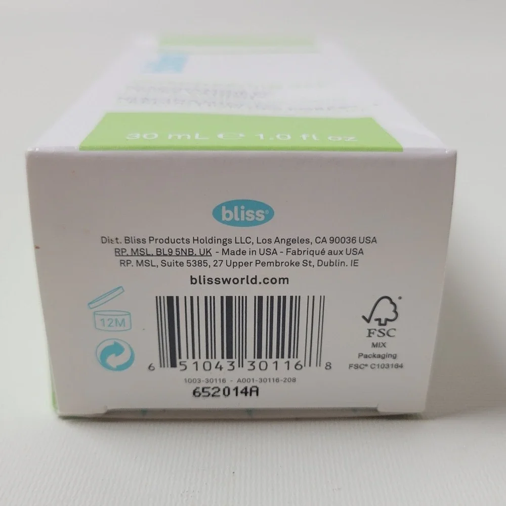 Bliss Disappearing Act Niacinamide PC Pore Shrink & Blur Serum 1.0 fl oz 30ml